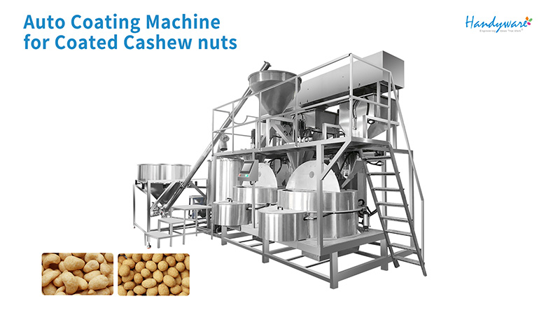 Auto Coating Machine for Coated Cashew nuts