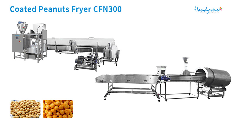 Coated Peanuts Fryer CFN300