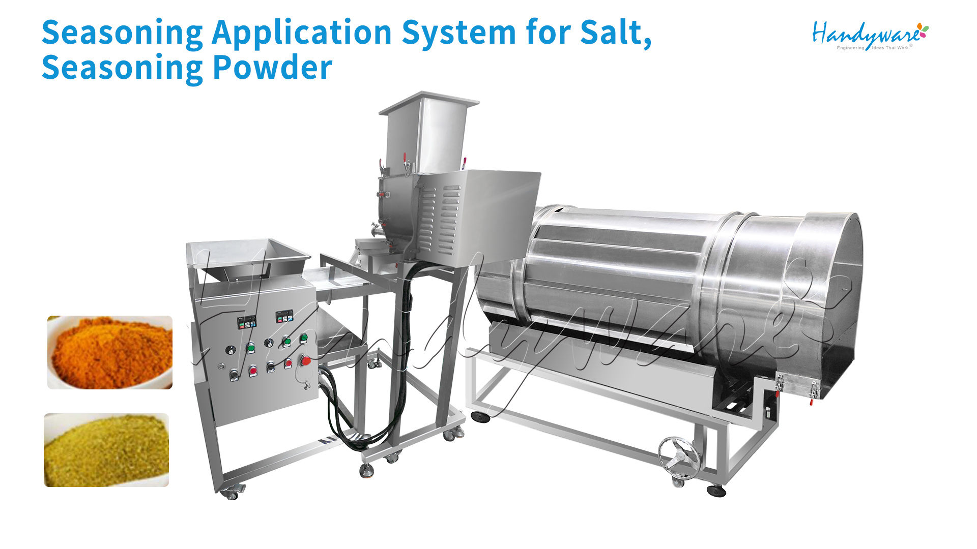 Seasoning Application System for Salt, Seasoning Powder