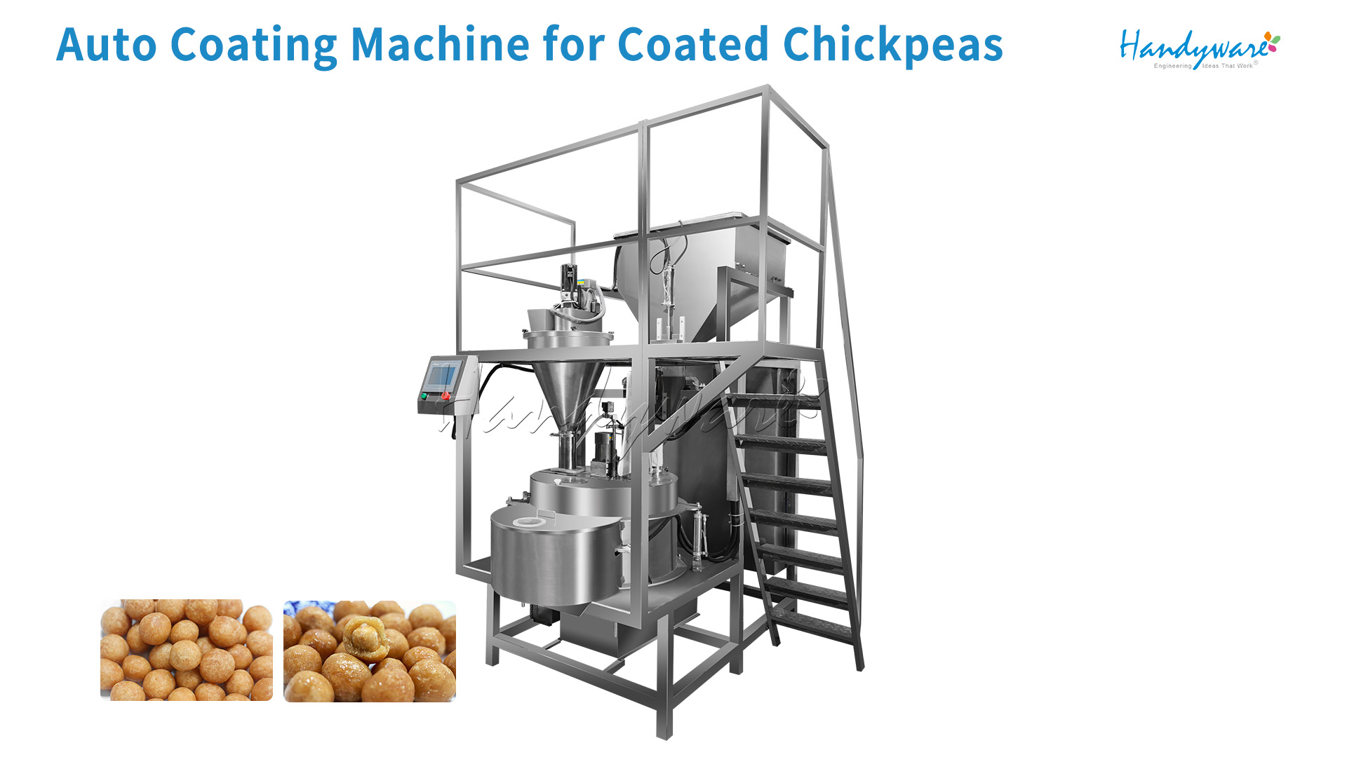 Auto Coating Machine for Coated Chickpeas
